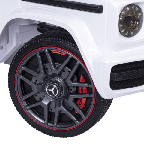 Samochód elektryczny dla dzieci MERCEDES AMG G63 biały Samochód elektryczny dla dzieci MERCEDES AMG G63 biały