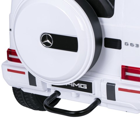 Samochód elektryczny dla dzieci MERCEDES AMG G63 biały Samochód elektryczny dla dzieci MERCEDES AMG G63 biały