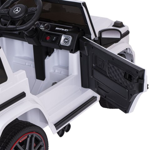Samochód elektryczny dla dzieci MERCEDES AMG G63 biały Samochód elektryczny dla dzieci MERCEDES AMG G63 biały