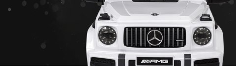 Samochód elektryczny dla dzieci MERCEDES AMG G63 biały Samochód elektryczny dla dzieci MERCEDES AMG G63 biały