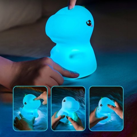 Silikonowa lampka nocna Dinozaur led rgb Silikonowa lampka nocna Dinozaur led rgb