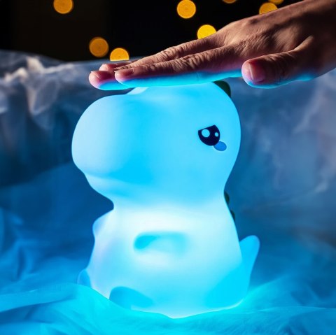 Silikonowa lampka nocna Dinozaur led rgb Silikonowa lampka nocna Dinozaur led rgb