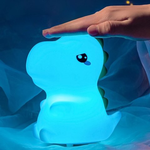 Silikonowa lampka nocna Dinozaur led rgb Silikonowa lampka nocna Dinozaur led rgb