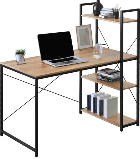 Biurko industrialne loftowe Trosa Modern Oak Biurko industrialne loftowe Trosa Modern Oak
