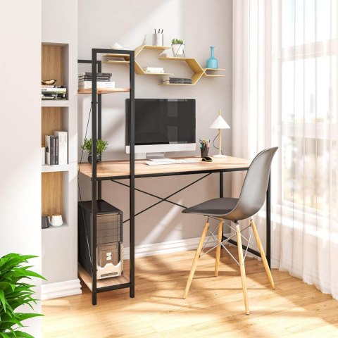 Biurko industrialne loftowe Trosa Modern Oak Biurko industrialne loftowe Trosa Modern Oak