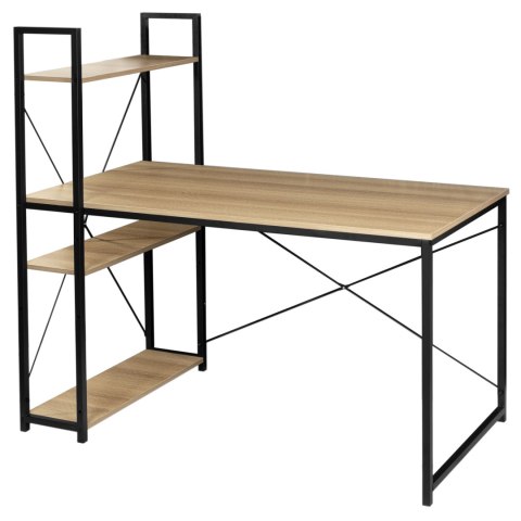 Biurko industrialne loftowe Trosa Modern Oak Biurko industrialne loftowe Trosa Modern Oak