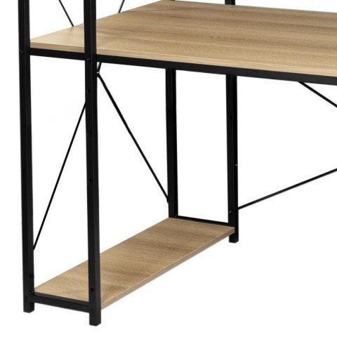 Biurko industrialne loftowe Trosa Modern Oak Biurko industrialne loftowe Trosa Modern Oak