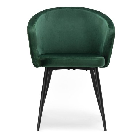 Krzesło HAMPTON VELVET ciemnozielone Krzesło HAMPTON VELVET ciemnozielone