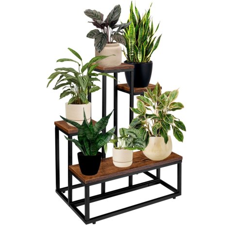 Kwietnik stojący loft ANTIRES RUSTIC stojak na kwiaty Kwietnik stojący loft ANTIRES RUSTIC stojak na kwiaty