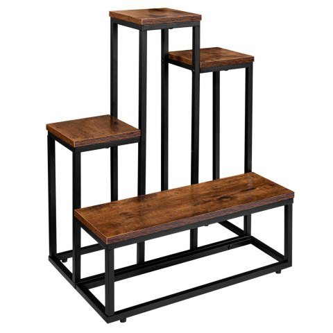 Kwietnik stojący loft ANTIRES RUSTIC stojak na kwiaty Kwietnik stojący loft ANTIRES RUSTIC stojak na kwiaty