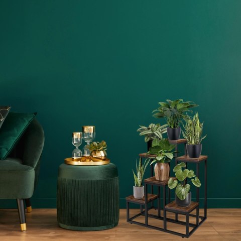 Kwietnik stojący loft BELGAR RUSTIC stojak na kwiaty Kwietnik stojący loft BELGAR RUSTIC stojak na kwiaty
