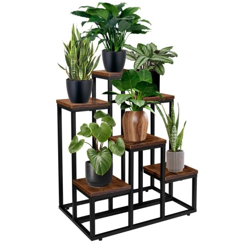 Kwietnik stojący loft BELGAR RUSTIC stojak na kwiaty Kwietnik stojący loft BELGAR RUSTIC stojak na kwiaty