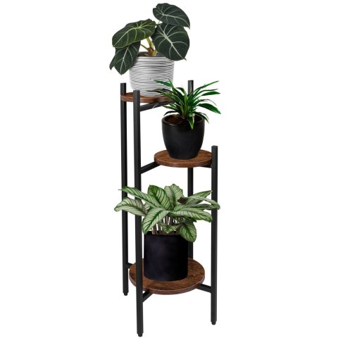 Kwietnik stojący loft Tretorri Rustic stojak na kwiaty Kwietnik stojący loft Tretorri Rustic stojak na kwiaty