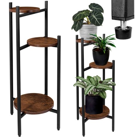 Kwietnik stojący loft Tretorri Rustic stojak na kwiaty Kwietnik stojący loft Tretorri Rustic stojak na kwiaty