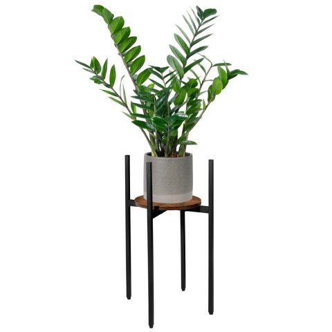 Kwietnik stojący loftowy Torre Rustic 60 cm czarny Kwietnik stojący loftowy Torre Rustic 60 cm czarny