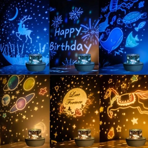 Lampka nocna gwiezdny projektor Galaxy Lampka nocna gwiezdny projektor Galaxy