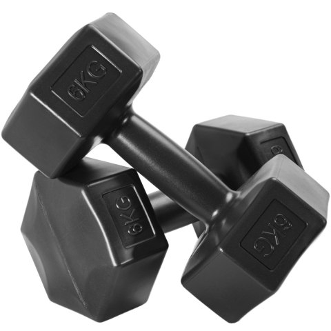 Zestaw 2 hantli KRONOS hantle 2x6 kg Zestaw 2 hantli KRONOS hantle 2x6 kg