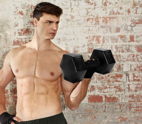 Zestaw 2 hantli KRONOS hantle 2x6 kg Zestaw 2 hantli KRONOS hantle 2x6 kg