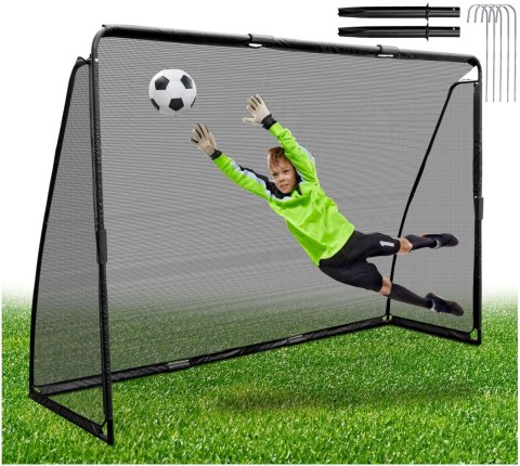 Bramka piłkarska 240 x 170 cm GETAFE Bramka piłkarska 240 x 170 cm GETAFE