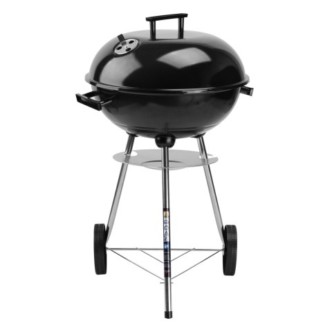 Grill węglowy ogrodowy RUND czarny Grill węglowy ogrodowy RUND czarny