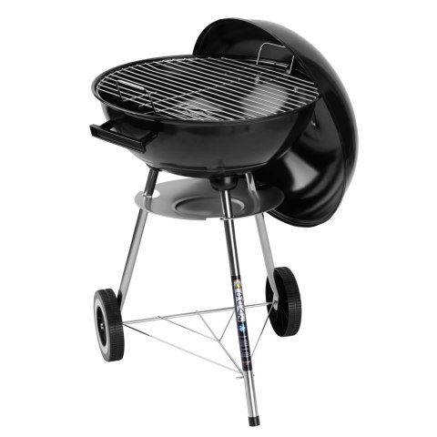 Grill węglowy ogrodowy RUND czarny Grill węglowy ogrodowy RUND czarny