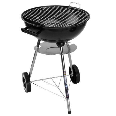 Grill węglowy ogrodowy RUND czarny Grill węglowy ogrodowy RUND czarny
