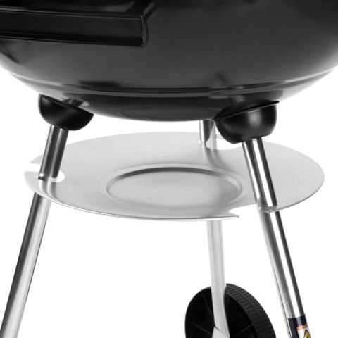 Grill węglowy ogrodowy RUND czarny Grill węglowy ogrodowy RUND czarny