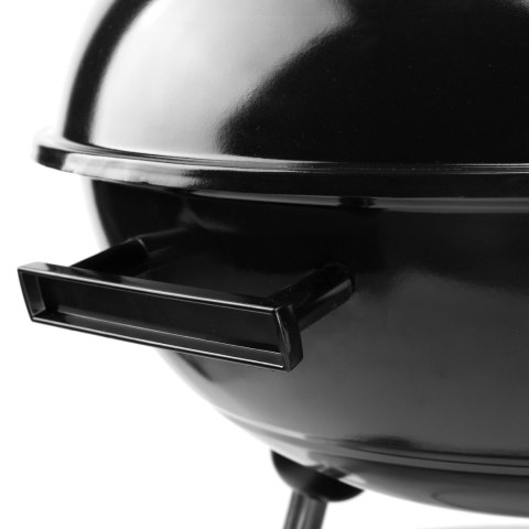 Grill węglowy ogrodowy RUND czarny Grill węglowy ogrodowy RUND czarny