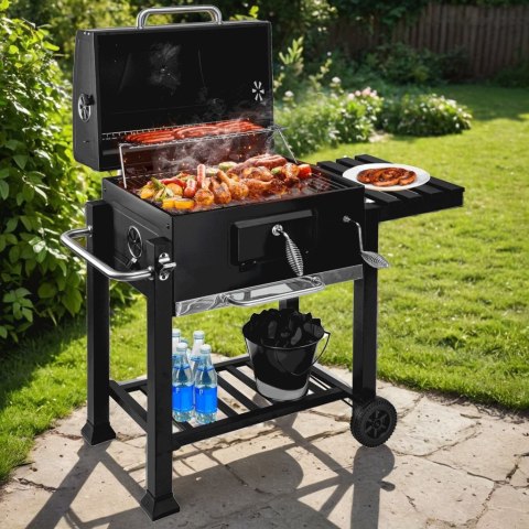Grill węglowy ogrodowy z pokrywą MEJOR Grill węglowy ogrodowy z pokrywą MEJOR