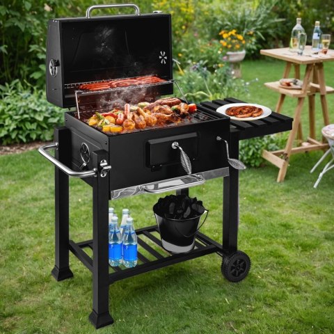 Grill węglowy ogrodowy z pokrywą MEJOR Grill węglowy ogrodowy z pokrywą MEJOR