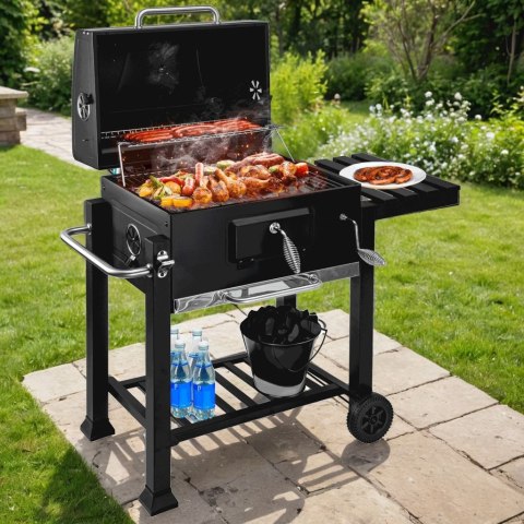 Grill węglowy ogrodowy z pokrywą MEJOR Grill węglowy ogrodowy z pokrywą MEJOR
