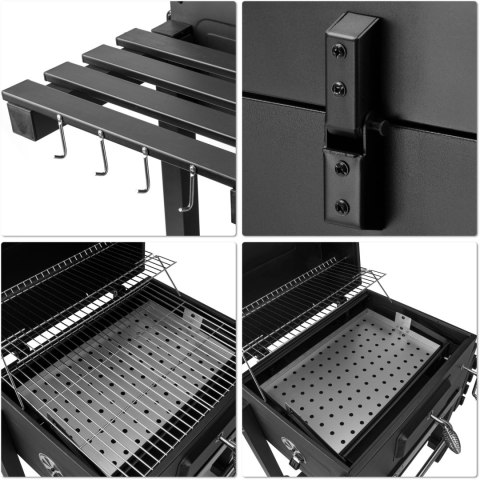 Grill węglowy ogrodowy z pokrywą MEJOR Grill węglowy ogrodowy z pokrywą MEJOR