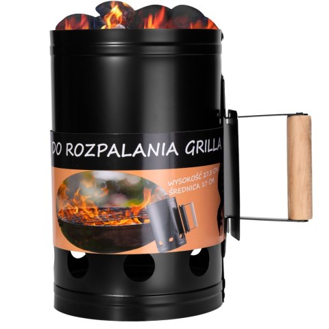 Komin do rozpalania grilla KORTEN Komin do rozpalania grilla KORTEN