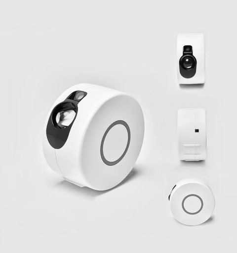 Lampa nocna projektor gwiazd SPIRAL biały Lampa nocna projektor gwiazd SPIRAL biały