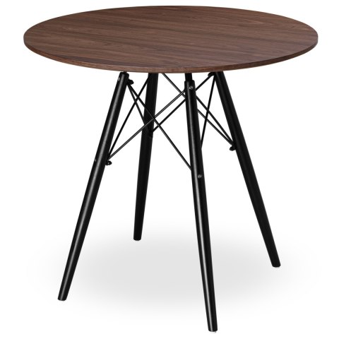 Stolik okrągły PARIS BLACK DTW 80 cm jesion Stolik okrągły PARIS BLACK DTW 80 cm jesion