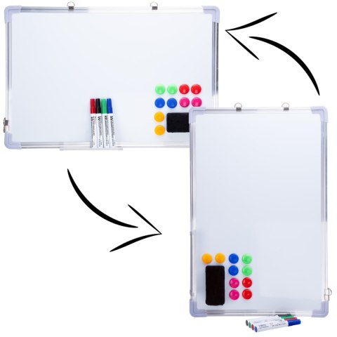 Tablica magnetyczna GEMINI 60X40 cm z akcesoriami Tablica magnetyczna GEMINI 60X40 cm z akcesoriami