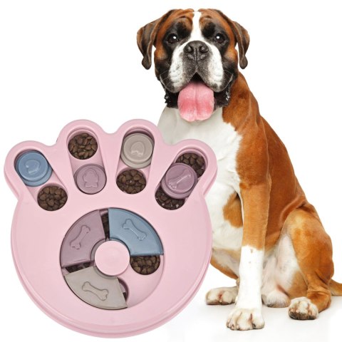 Gra Puzzle zabawka dla psa kota Brady różowy Gra Puzzle zabawka dla psa kota Brady różowy