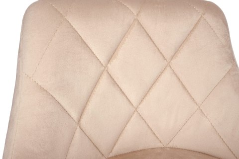 Hoker barowy Cydro black beżowy Velvet Hoker barowy Cydro black beżowy Velvet