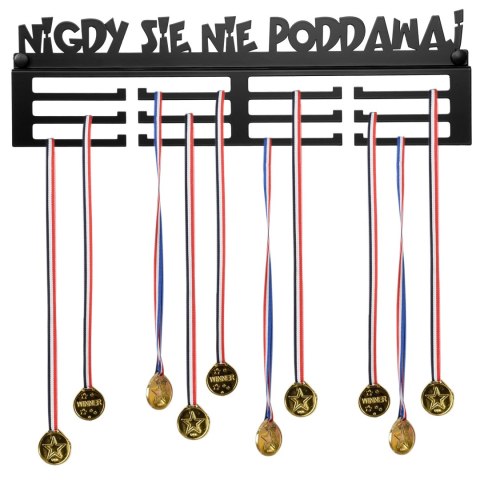 Wieszak na medale Nigdy się nie poddawaj! Wieszak na medale Nigdy się nie poddawaj!