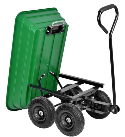 Wózek transportowy wywrotka GARTEN zielony Wózek transportowy wywrotka GARTEN zielony