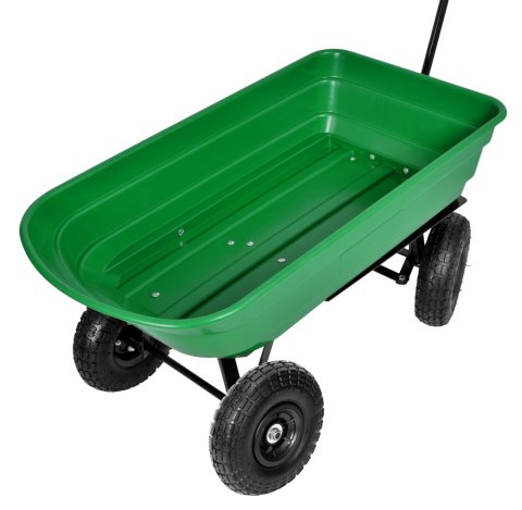 Wózek transportowy wywrotka GARTEN zielony Wózek transportowy wywrotka GARTEN zielony