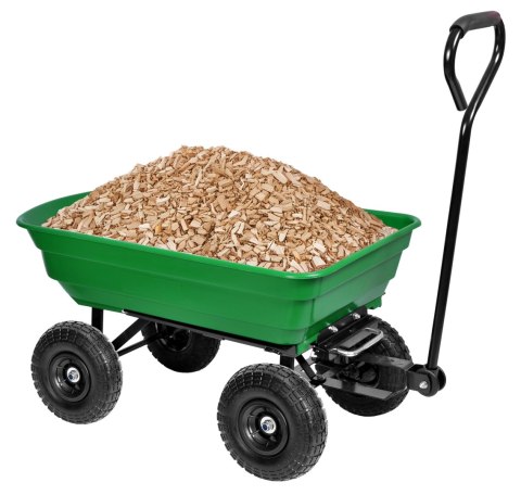 Wózek transportowy wywrotka GARTEN zielony Wózek transportowy wywrotka GARTEN zielony