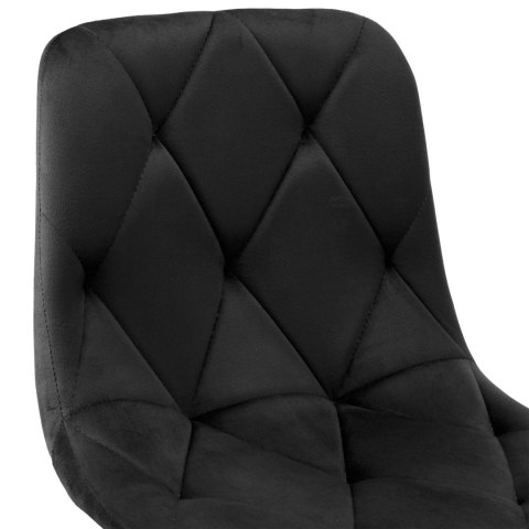 Hoker barowy KINGSTON czarny Velvet Hoker barowy KINGSTON czarny Velvet