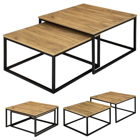 Stoliki kawowe loft Velen Rustic Craft Stoliki kawowe loft Velen Rustic Craft