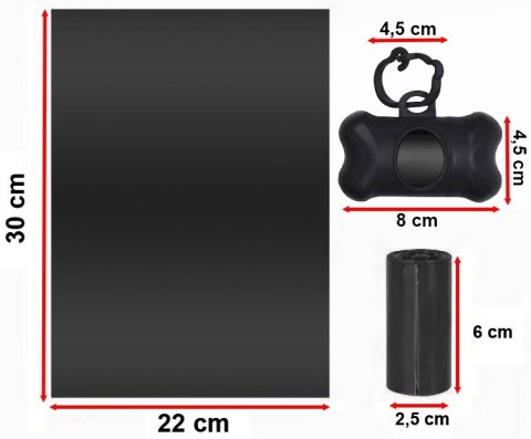 Woreczki na psie odchody BUSTER 1400 sztuk Woreczki na psie odchody BUSTER 1400 sztuk
