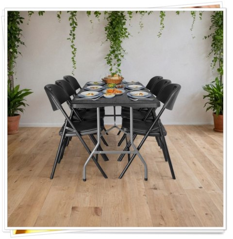 Krzesło cateringowe WOODLAND czarne Krzesło cateringowe WOODLAND czarne