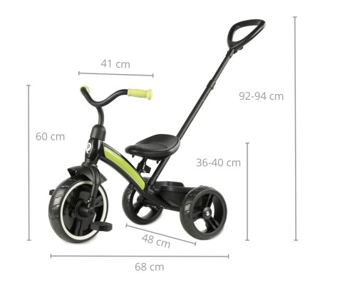Qplay Qplay Rowerek Trójkołowy Elite Plus New Green Qplay Qplay Rowerek Trójkołowy Elite Plus New Green