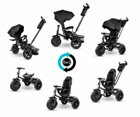Qplay Qplay Rowerek Trójkołowy Premium Black
