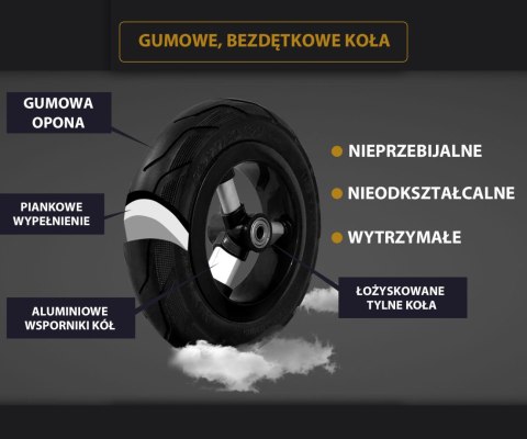 Qplay Qplay Rowerek Trójkołowy Rito Rubber Grey Qplay Qplay Rowerek Trójkołowy Rito Rubber Grey