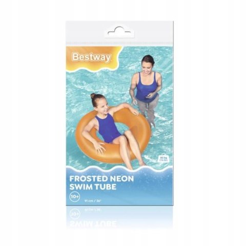 Bestway Bestway Kółko koło dmuchane 91cm Neon 36025 P Bestway Bestway Kółko koło dmuchane 91cm Neon 36025 P